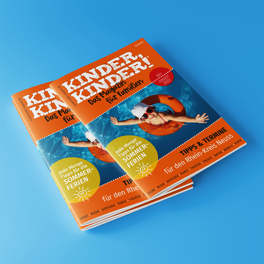 Coverdesign und Gestaltungskonzept für ein Kindermagazin
