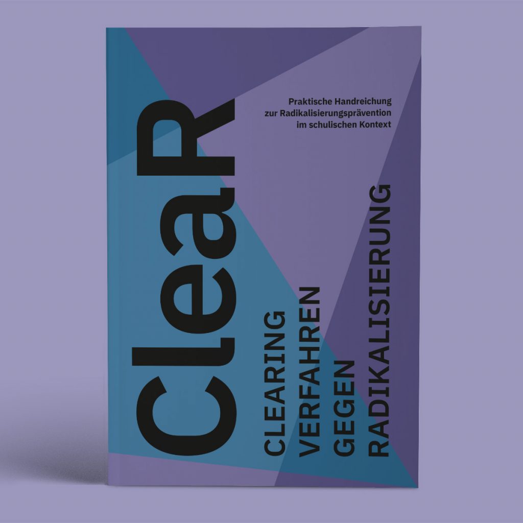 Design des Covers einer Broschüre