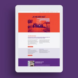 Website und Materialien "Da war doch was!"