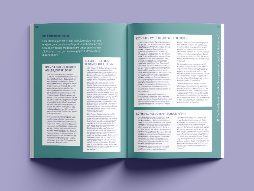 Layout von Innenseiten