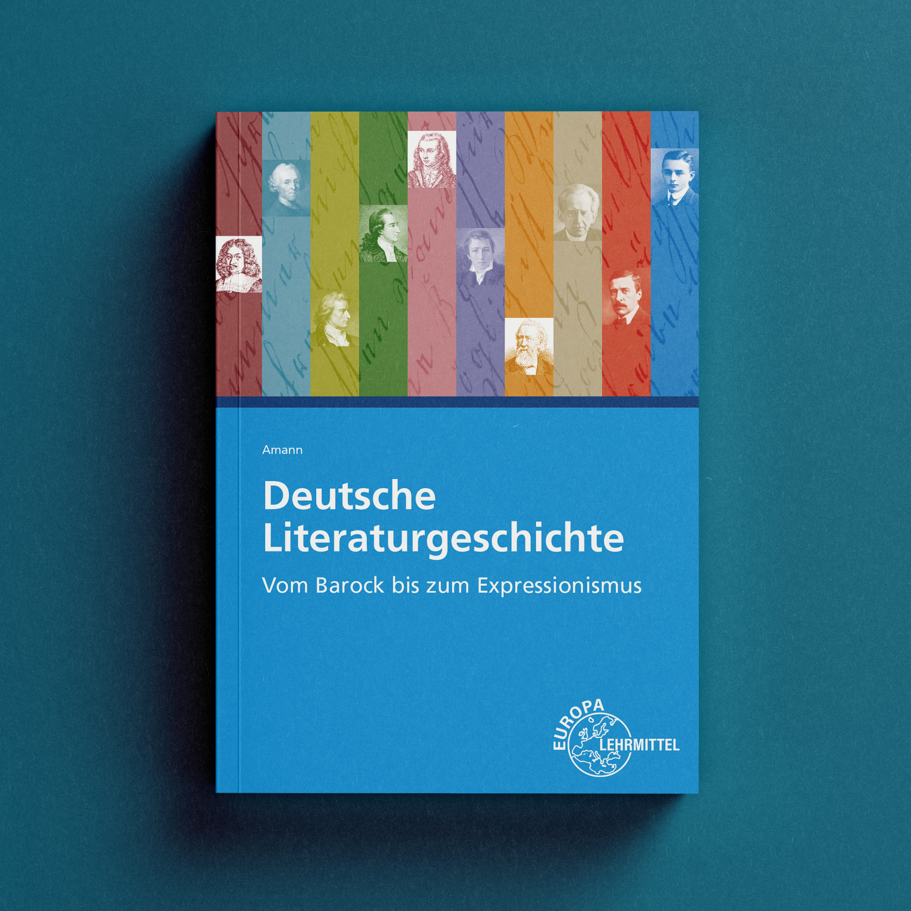 Covergestaltung Lehrbuch Literaturgeschichte
