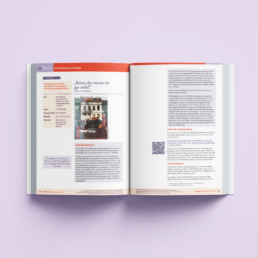 Layout für ein Begleitbuch