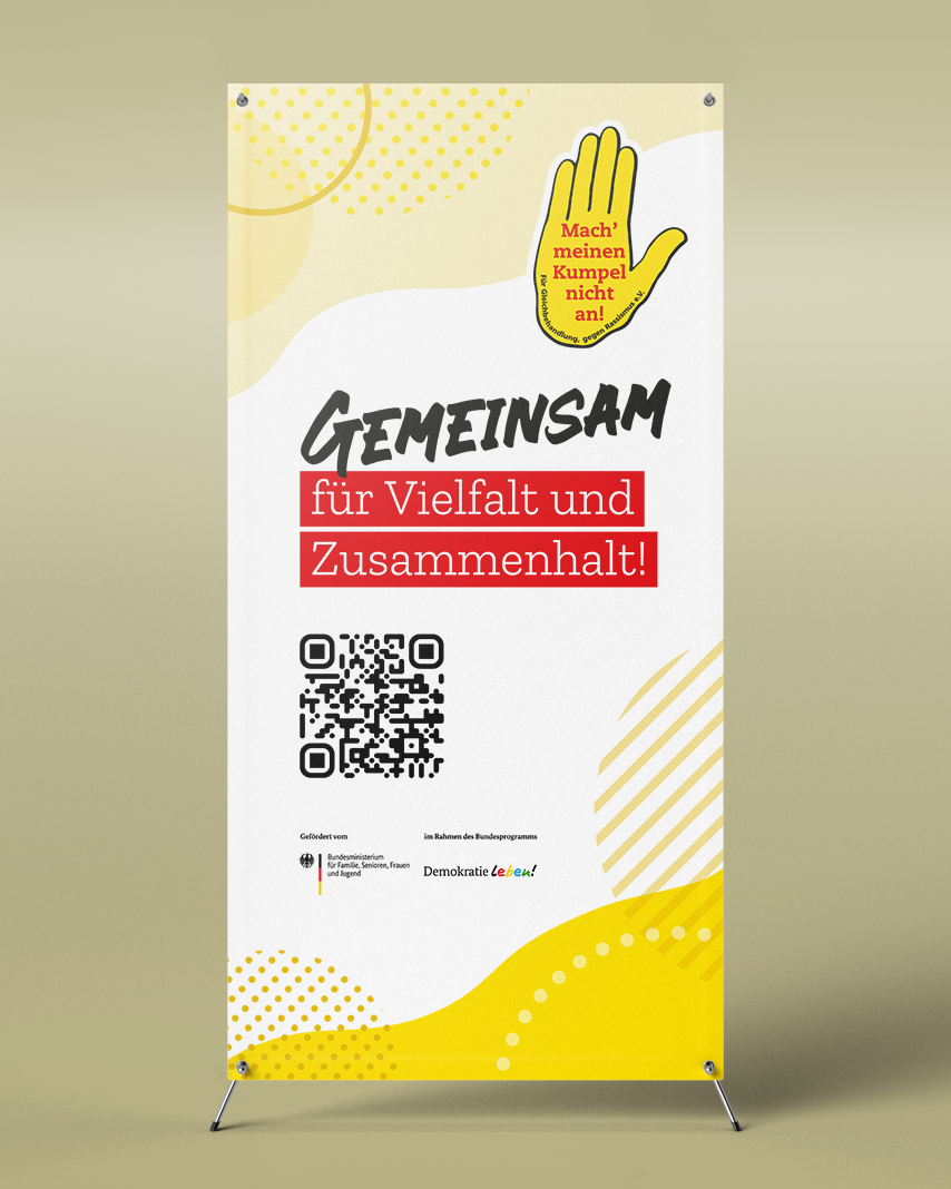 Gestaltung eines Banners