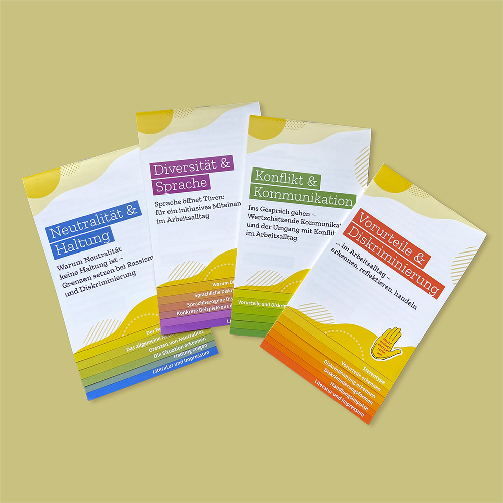 Gestaltung von Broschüren im Pocketformat